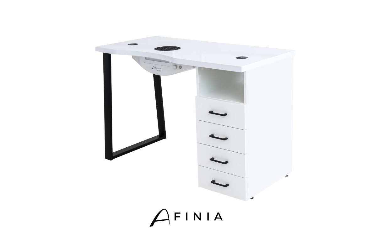 Nageltisch Afinia Frame Black