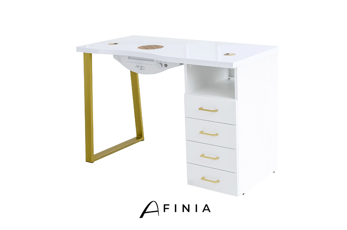Nageltisch Afinia Prime Gold