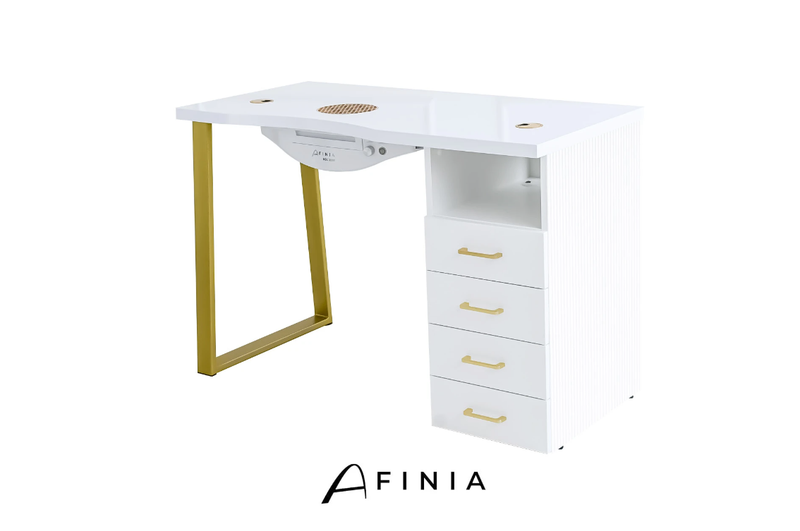 Nageltisch Afinia Prime Gold