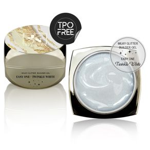 Easy One Twinkle White Builder Gel, Menge: Twinkle White 15 ml
