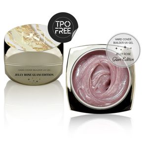 Jelly Rose Glam Edition Builder Gel, Menge: Jelly Rose Glam 15 ml