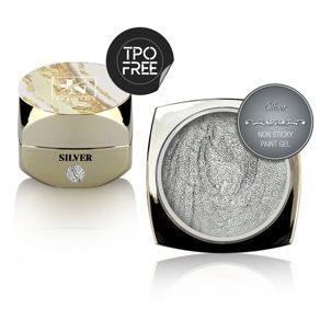 Silver Painting Gel Non Sticky 5ml