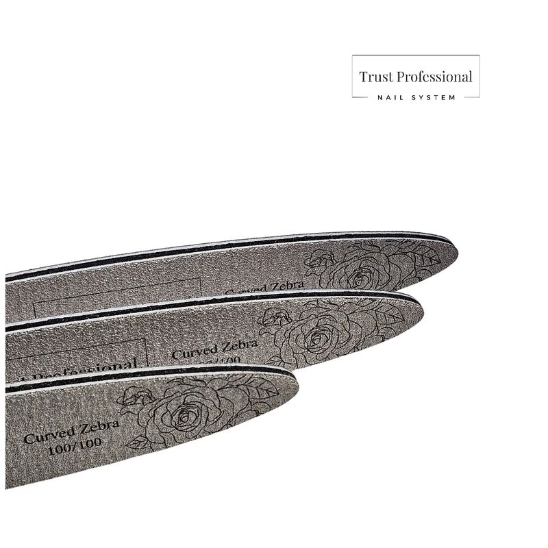 Curved Zebra Feile 180/180