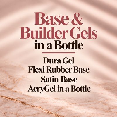 Base &amp; Builder Gels in a Bottle 
