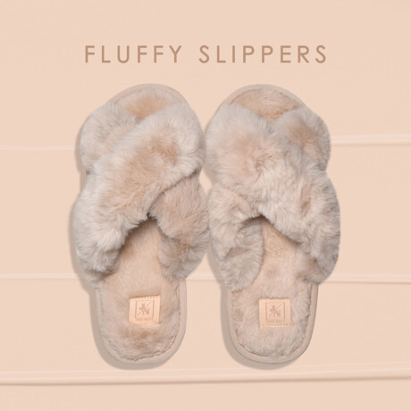 JN fluffy slippers, Grösse: JN fluffy slippers - L