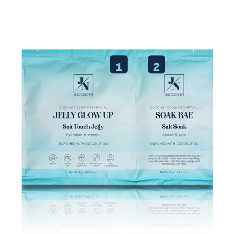Coconut Glow - Jelly pedi ritual 2 x 50 g