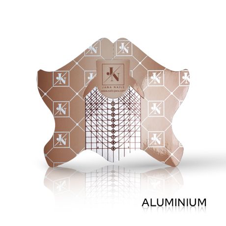 JN Designer Aluminiumpapier Schablonen - 500 Stück