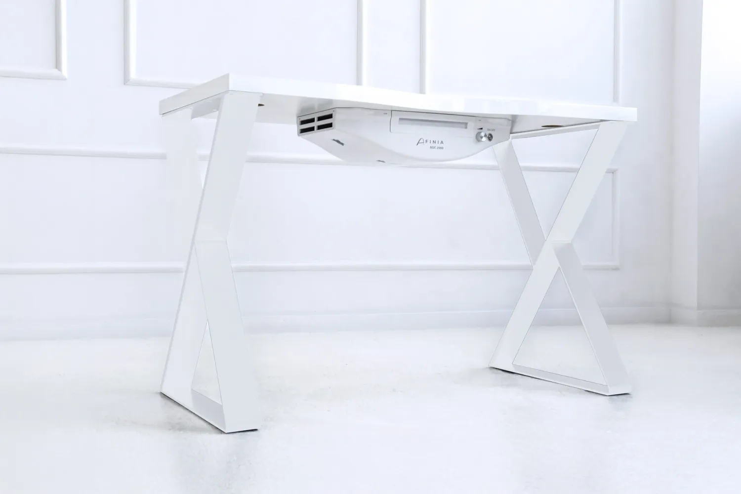 Nageltisch Afinia Art Deco X White
