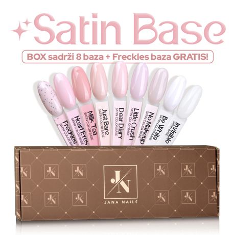 Satin Base Box – 8 Stück + 1 Satin Base GRATIS