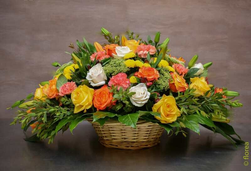 Corbeille de fleurs