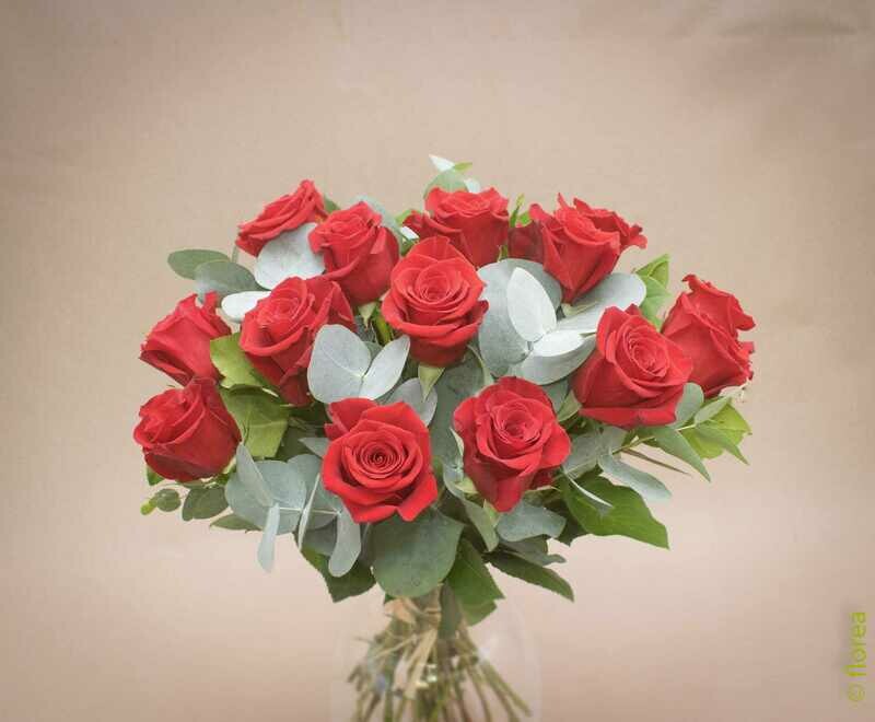 ROSE ROUGE  70 cm
