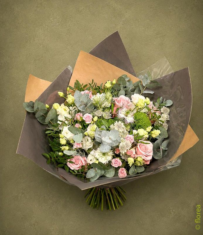 Bouquet Roxane rose