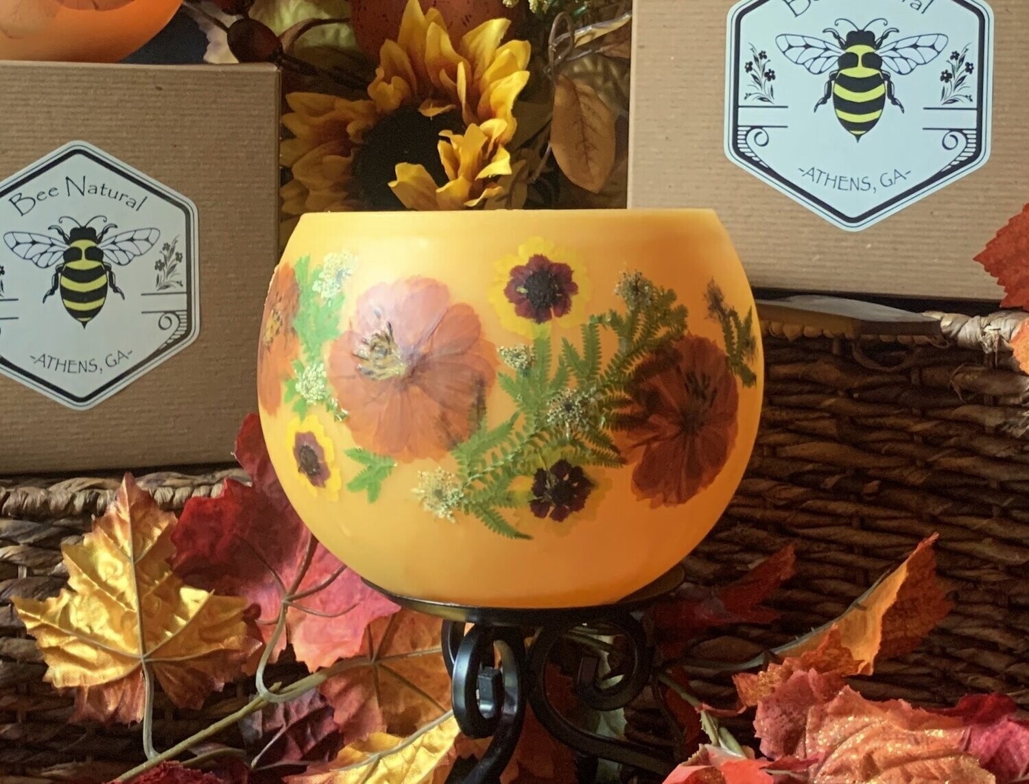 Bee Natural - Honeypot Beeswax Luminaries - Athens, GA
