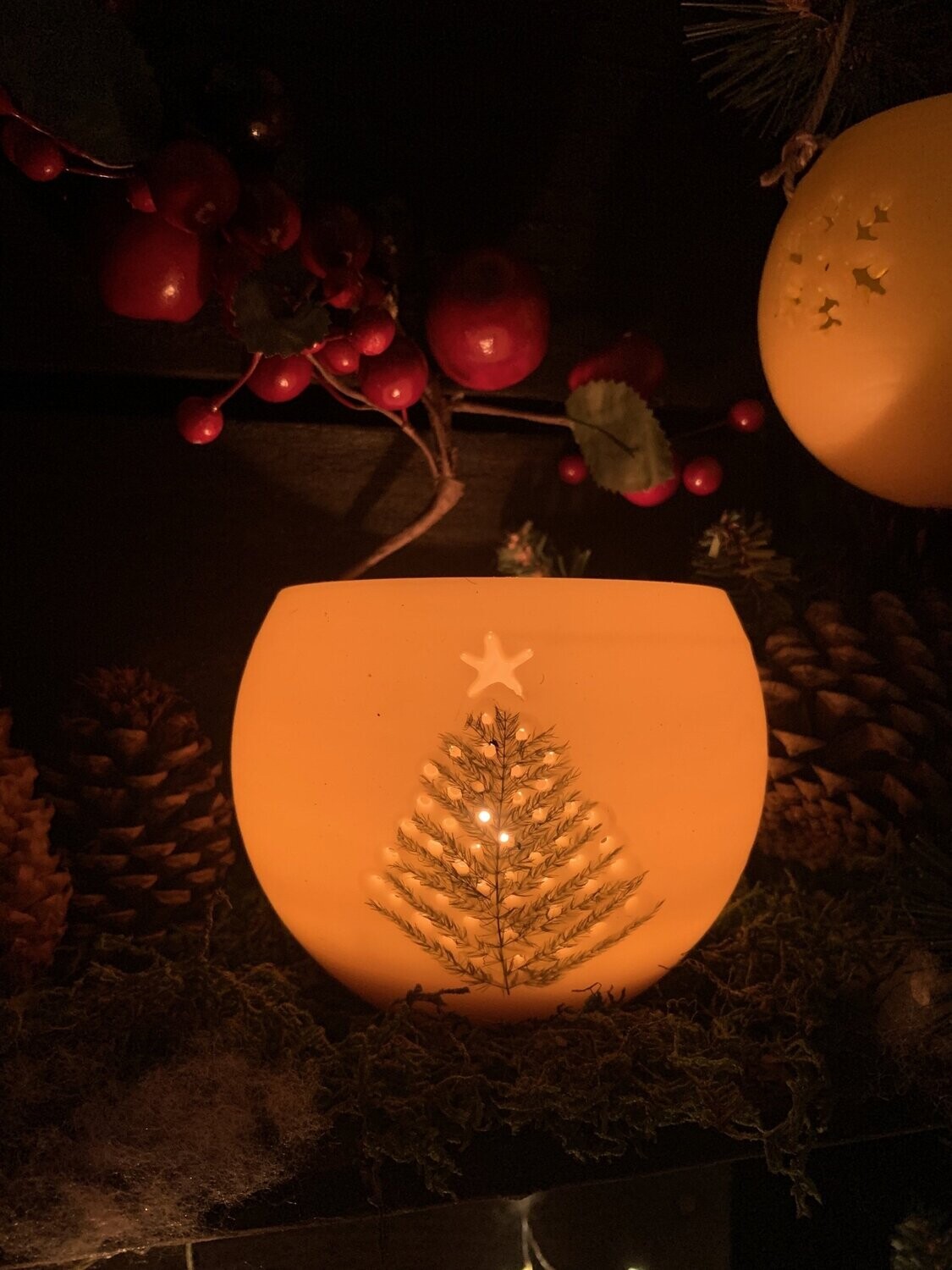 Bee Natural Honeypot Luminaries, 100 Beeswax Athens, GA