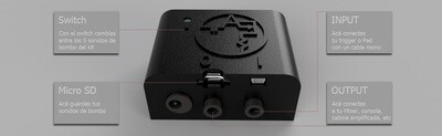 KickGGer, módulo Trigger para Bombo
