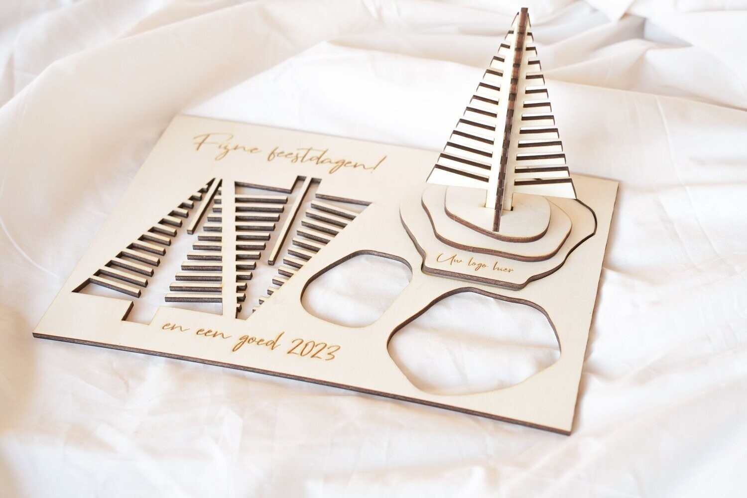 Kerstkaart 3D