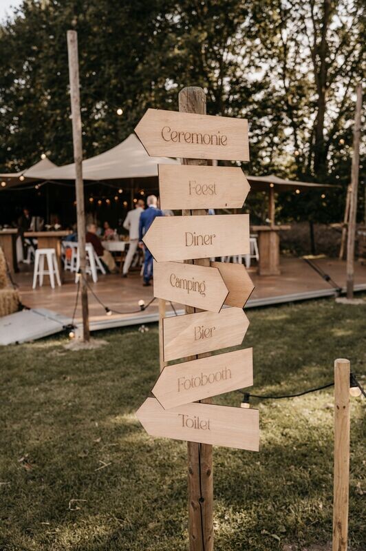 Houten Bewegwijzering