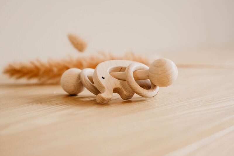 Houten rammelaar