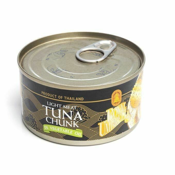Royal Umbrella Tuna Chunk in Vegetable Oil 185G