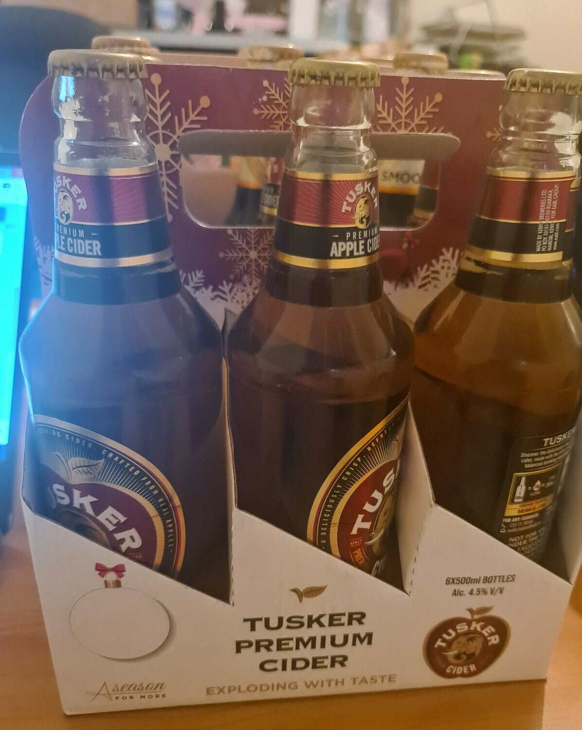Tusker cider 500ml bottle 6 pack