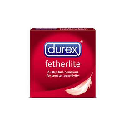 Durex Fetherlite condoms 3pack