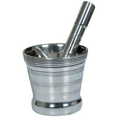 Signature Stainless Steel Mortar and Pestle (small) no2