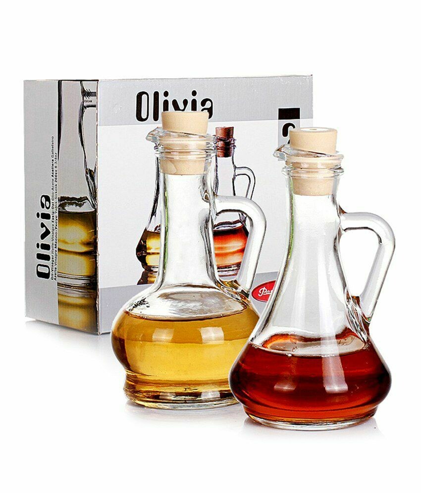 Pasabahce Oil-vinegar Jar-Olivia Glass 2 piece 260ml