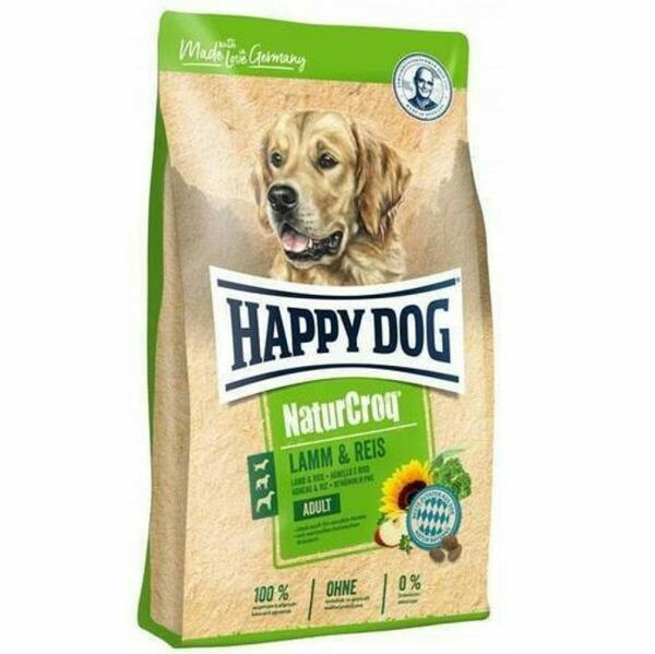 HAPPY DOG LAMB & RICE. dog food. pet food