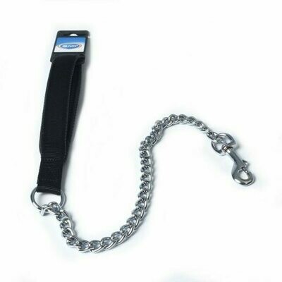 DOG CHAIN LEAD WITH PADDED HANDLE. Duvo+ Chain lead with padded grip