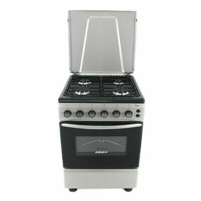 ARMCO GC-F6640PX(SL) 4 Gas Cooker - 60x60 Gas Oven+Grill, Silver