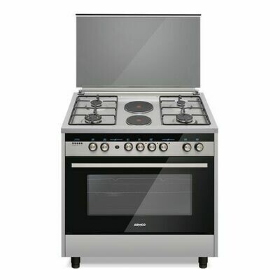 ARMCO GC-F9642JW2(SS) 4 Gas + 2 Electric Cooker - 60x90 Full Function Turbo Convection Oven