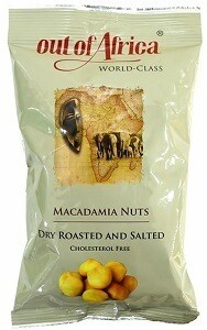Out Of Africa Cashew Nuts Dry Roasted & Salted 50 g 