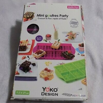 Waffle Silicon Mould 17.5X29 Cm Oven Baking