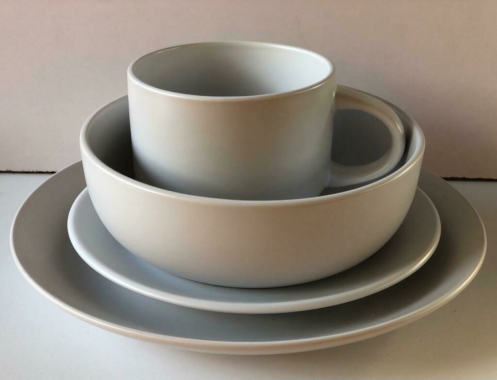 Ceramic dinner set 16 piece with 4bowls,4sideplates, 4soup bowl, 4dinner plates k54