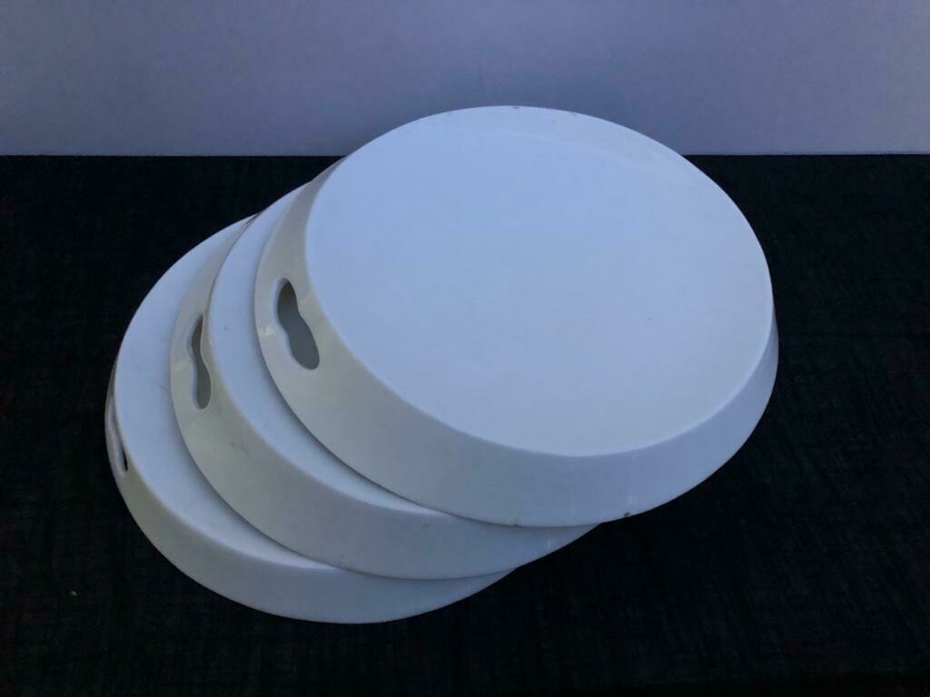 Ceramic Charger Plate round Platter plate 3 piece set, Decorative Center piece 12" A33