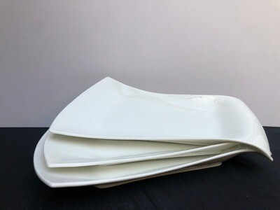 Ceramic Plate 9&quot; Rectangle Serving Plates | Stylish and Versatile Tableware #PR62