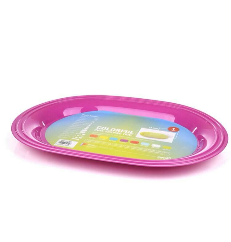 Mintra oval plastic serving tray 40cmx 29cm ref 5302