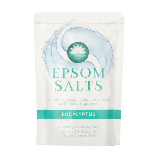 Elysium spa Epson salts Eucalyptus Natural magnesium sulphate crystal 450g