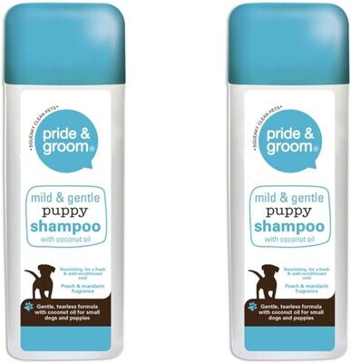 Pride and Groom Mild & Gentle Puppy Shampoo With Coconut oil 300ml