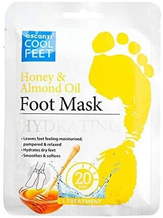 Escenti Cool Feet Mask Honey & Almond oil