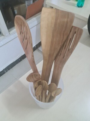Wooden kitchen spoons 9pcs set Wooden kitchen spoons 9pcs set