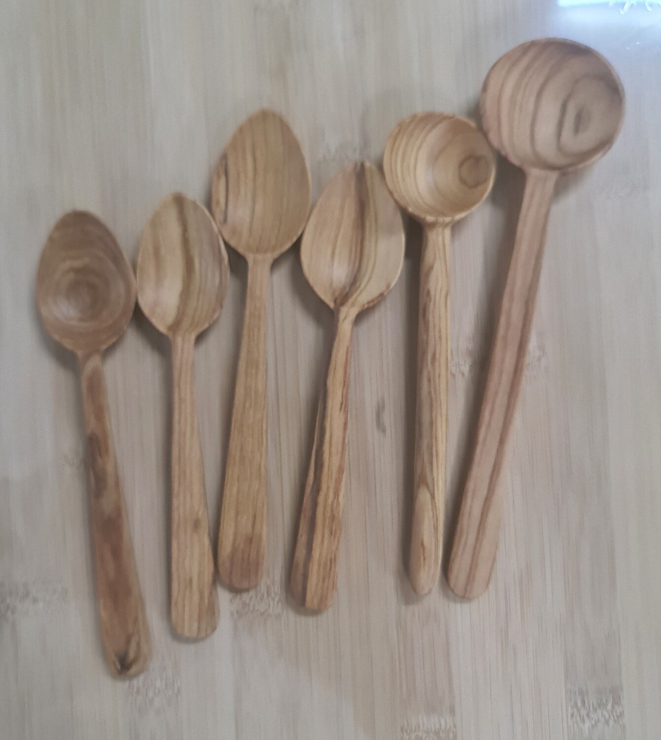 Wooden kitchen spoons 9pcs set