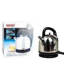 Redberry Stainless steel Cordless Electric Kettle Rsk407 3.6ltr