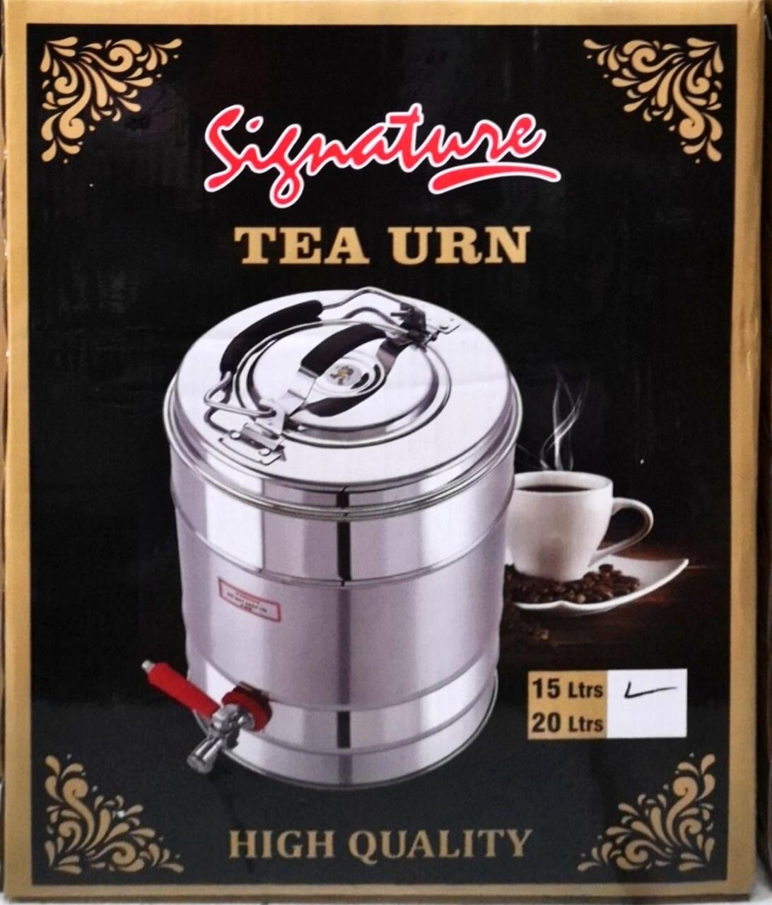 Signature non electeic tea urn 15L