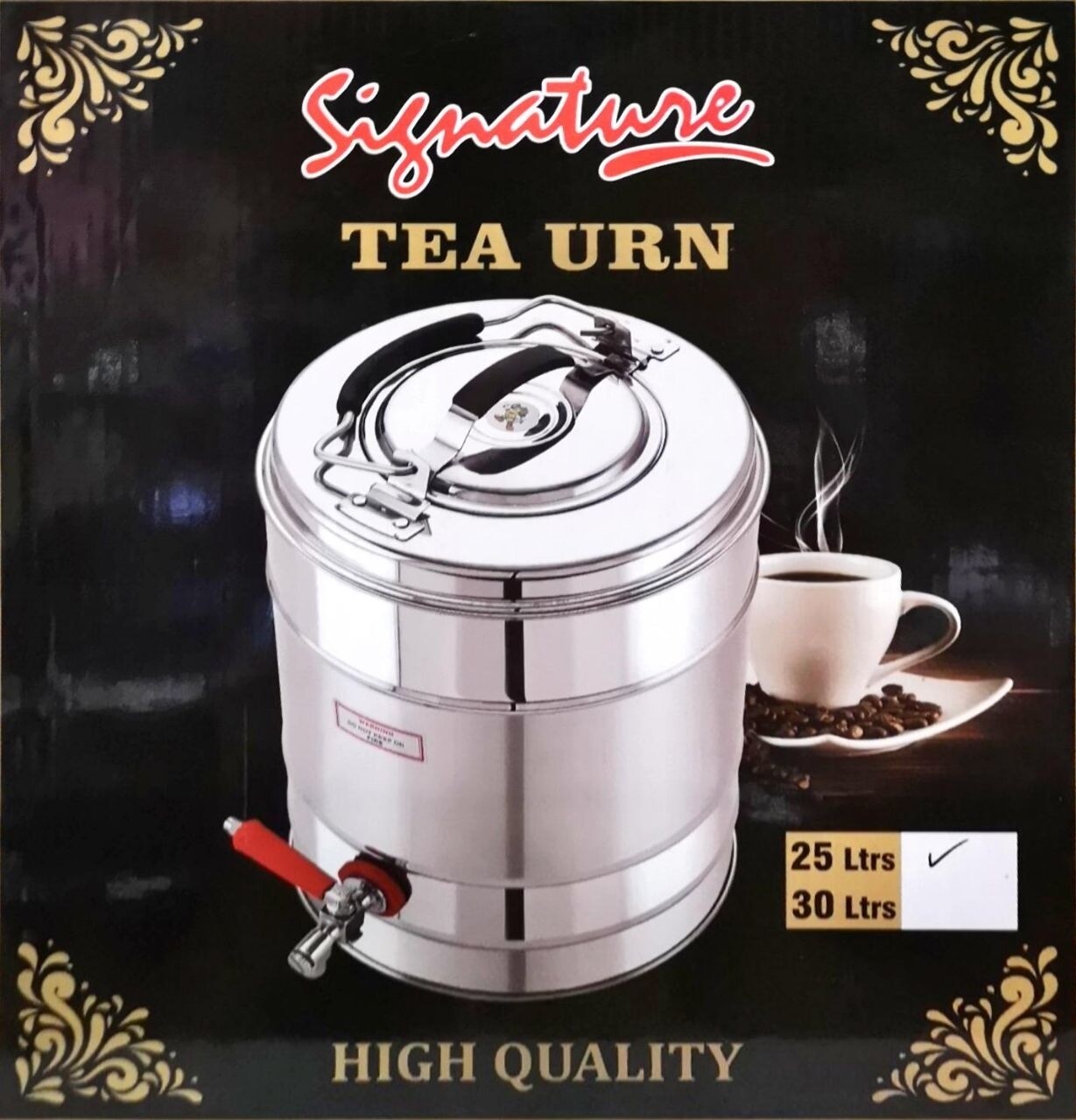 Signature heavu duty non electric tea urn 25L