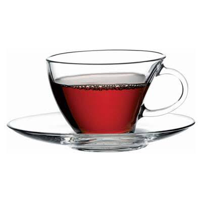 Pasabahce Penguen Tea Cup Glass Set #98396 - Set Of 6