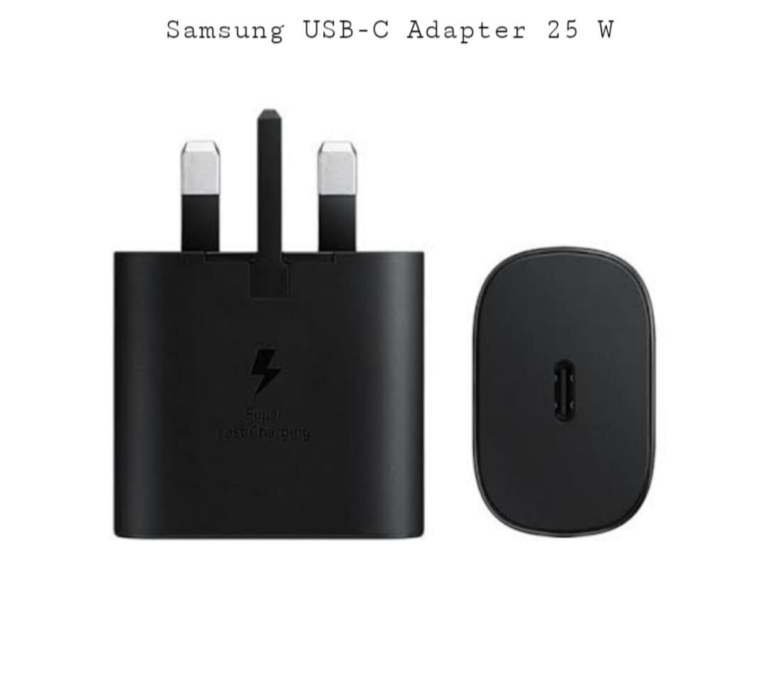 SAMSUNG Original Fast Charger USB-C Adapter - 25W Phone Fast Charger