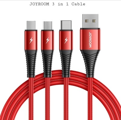 Joyroom 3 in one charging cable WAC20