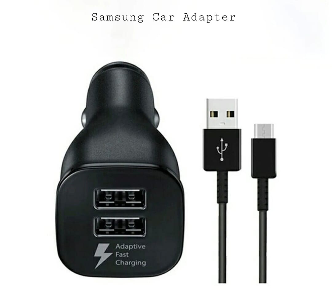 SAMSUNG 2 ports USB car charger FAST CHARGING USB WAC22