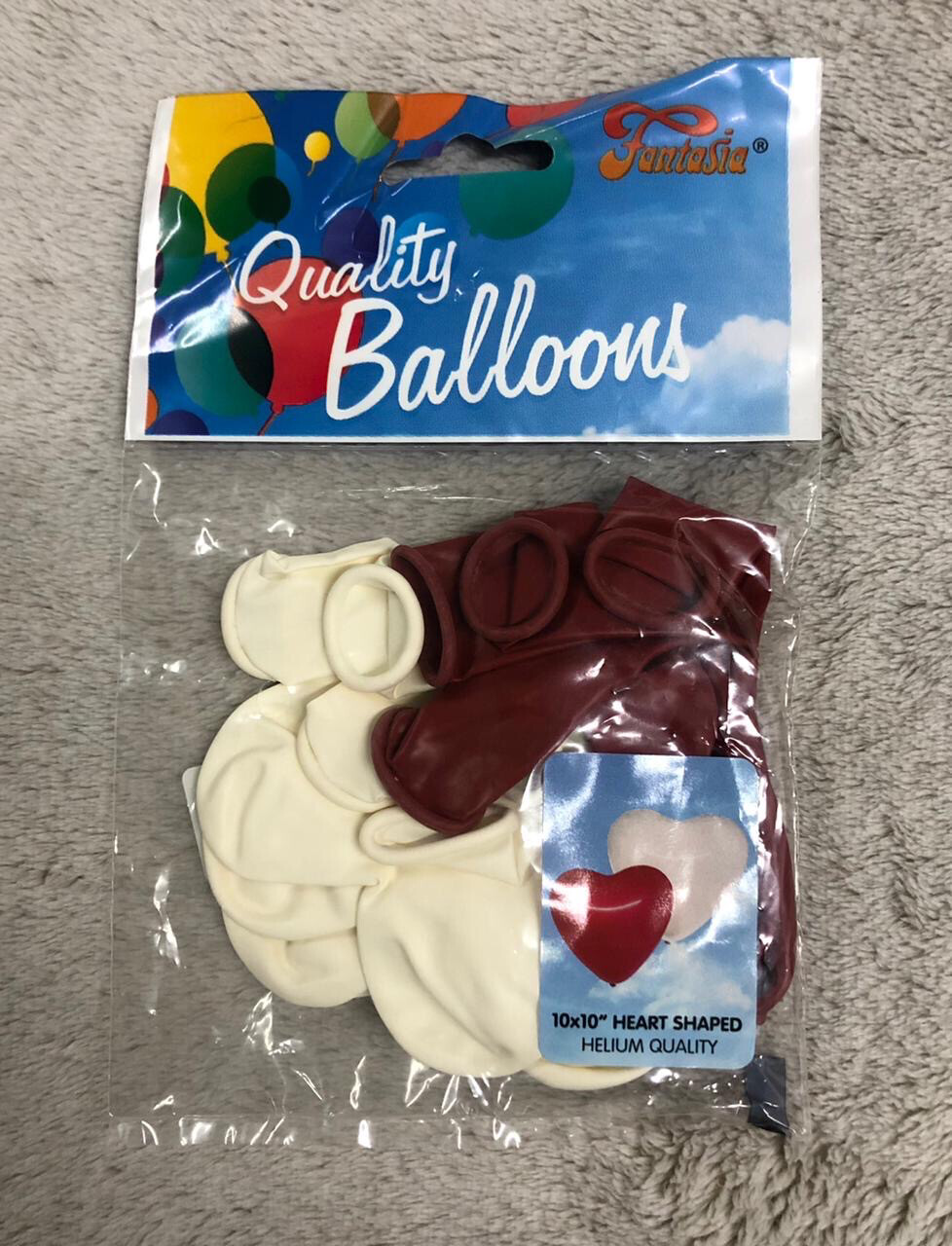 Fantasia Themed Balloons 10 heart shaped balloons B0183 KM2200